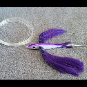 4" Flying fish rigged